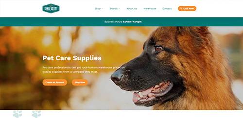 King Scott Groomer Depot