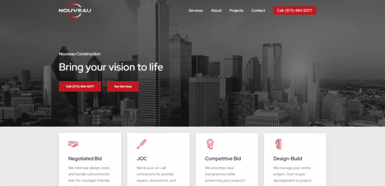 Nouveau Construction