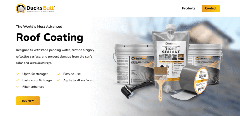 Duck’s Butt Roof Coating