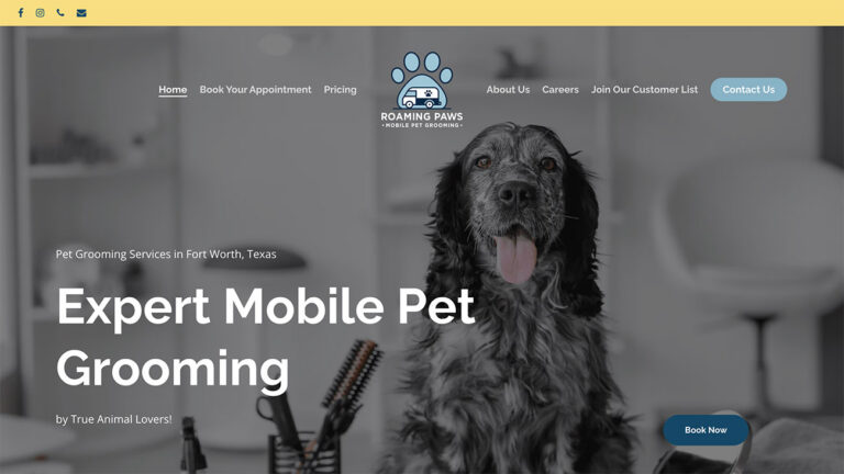 Roaming Paws Mobile Pet Grooming
